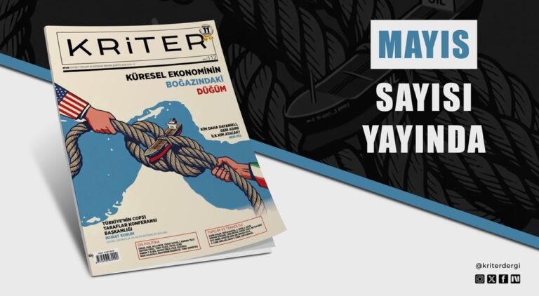 Siyaset, Ekonomi ve Toplum Araştırmaları Vakfı (SETA) bünyesinde hazırlanan Kriter Dergi’nin 112. sayısı yayında…