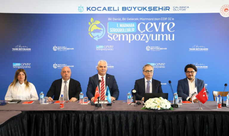 “Bir Deniz Bir Gelecek; Marmara’dan COP 31’e” hareketiyle düzenlenen 1. Marmara Sürdürülebilir Çevre Sempozyumu