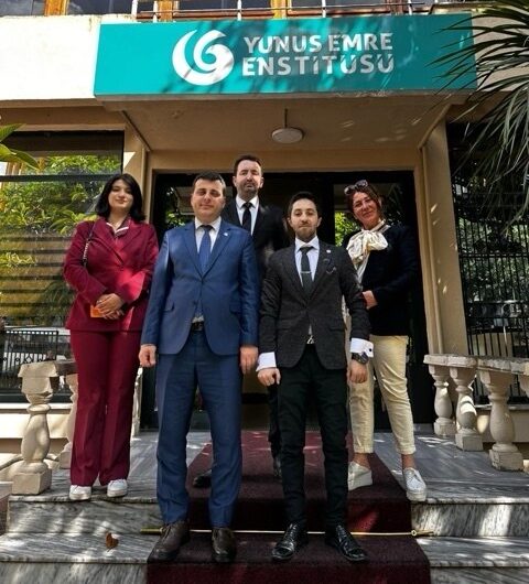 Tiran’da KİAMP ve Yunus Emre Enstitüsü Arasında Stratejik İş Birliği Görüşmesi