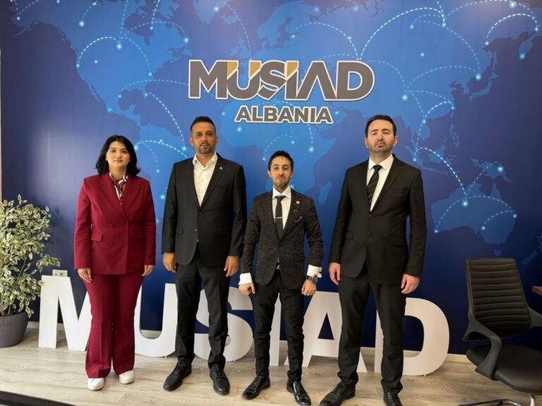 KİAMP T.C Heyeti Arnavutlukta, MUSİAD ile  Stratejik İş Birliği Görüşmesi Gerçekleştirdi