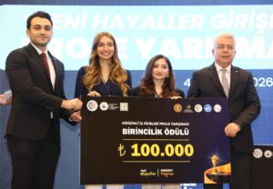 NTO Başkanı Özyurt, “Yeni Hayayeller Girişimci Fikirler” Finalinde Birincilik Ödülünü Takdim Etti